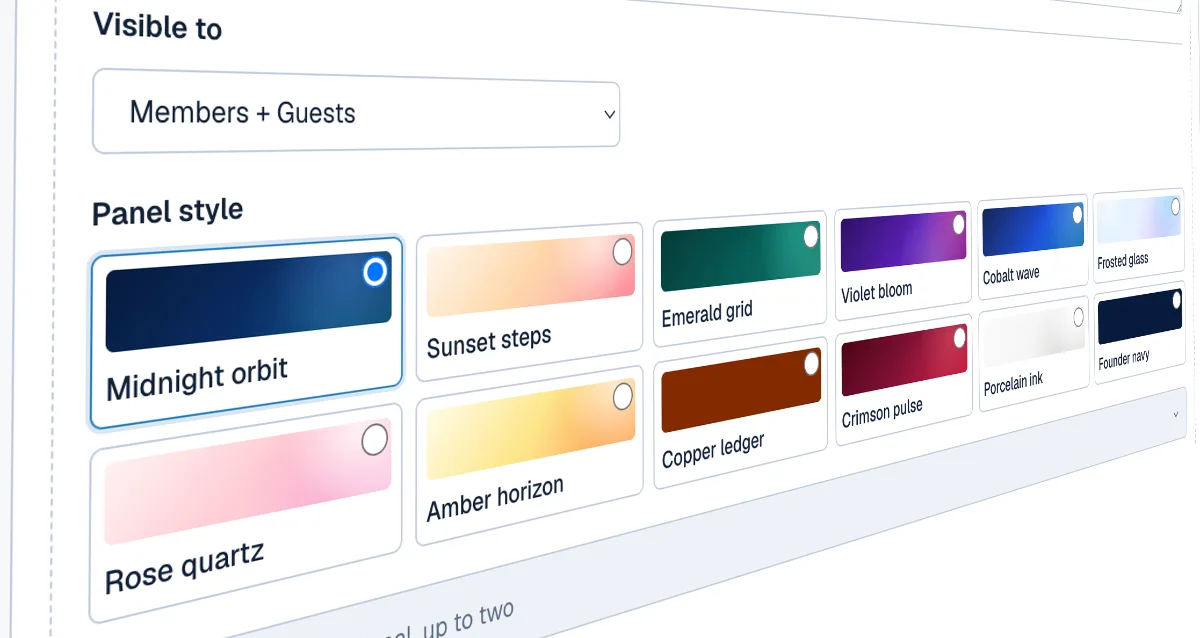 Screenshot of Jatra's Hero Panel System to Display Beautiful Banners on the Community