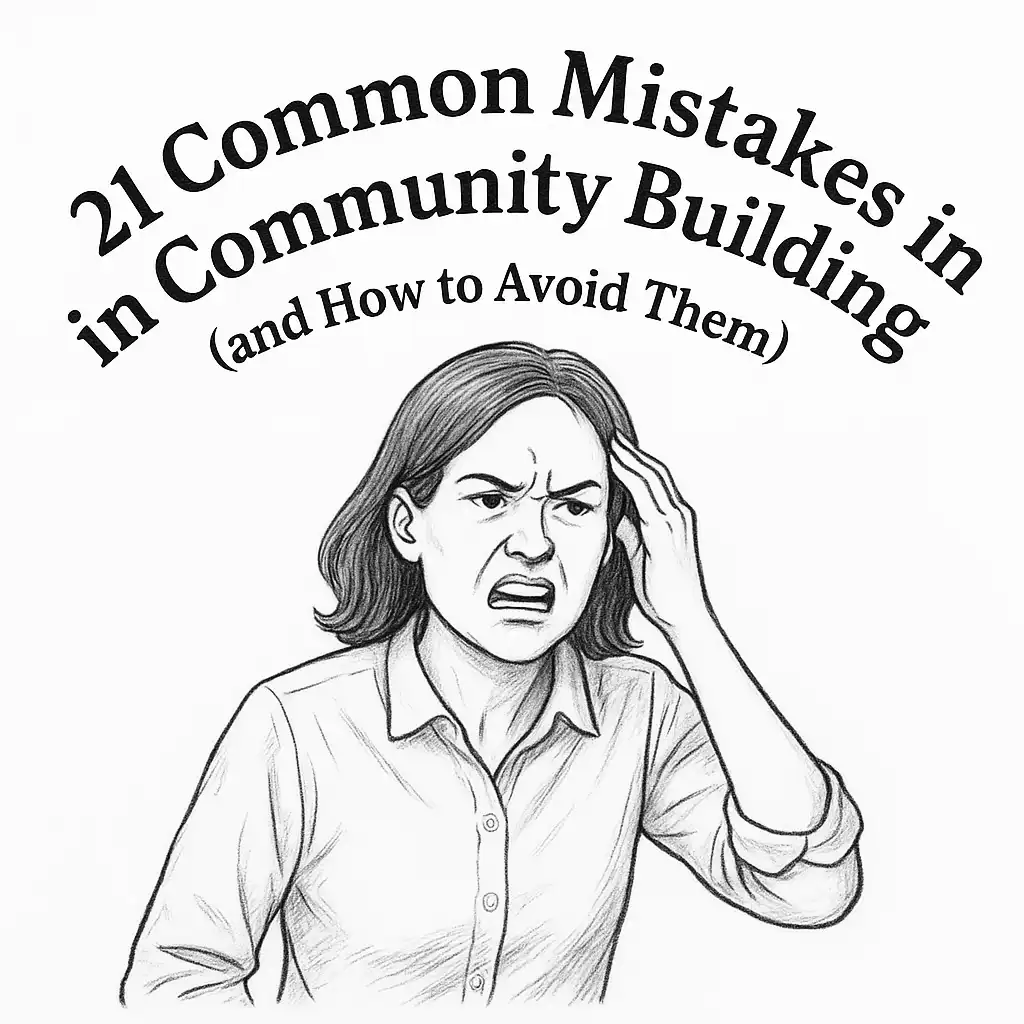 21 Common Mistakes to Avoid When Building a Community