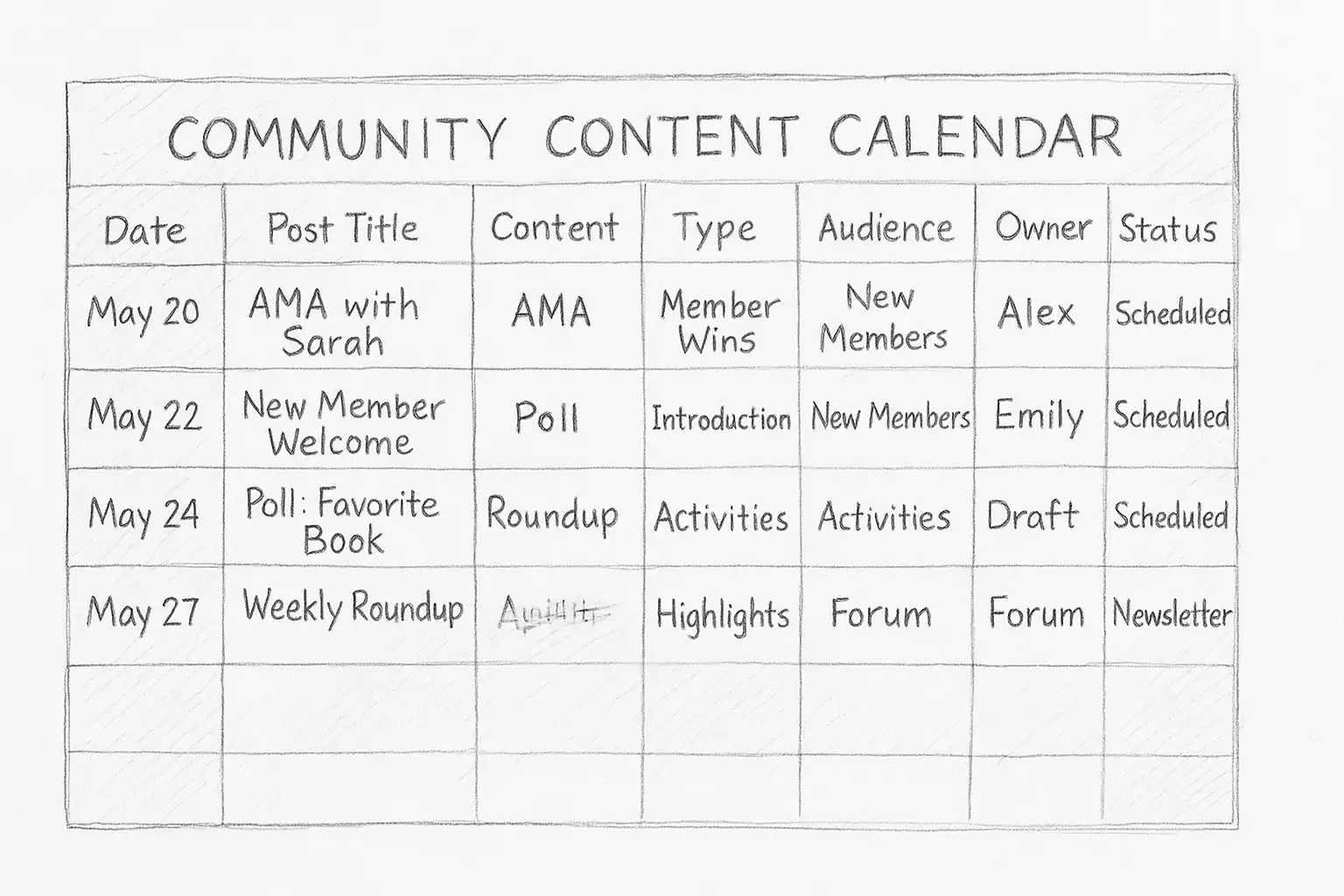 Community Content Calendar: Step-by-Step [Plan, Create, Automate with AI]