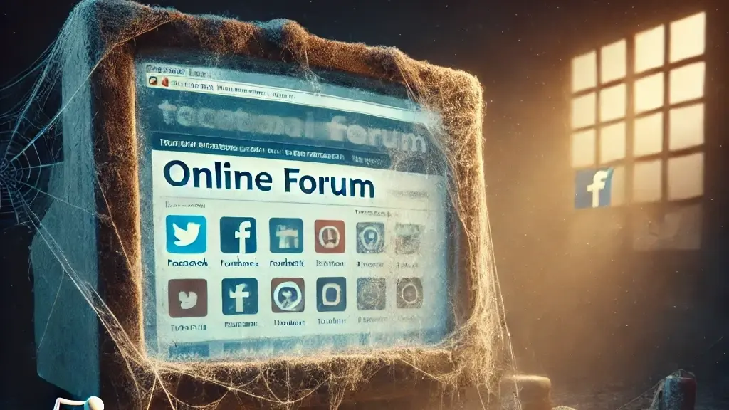 Are Online Forums Dead?