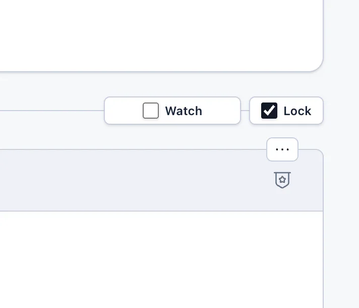 Ability to lock any thread on Jatra Community Platform